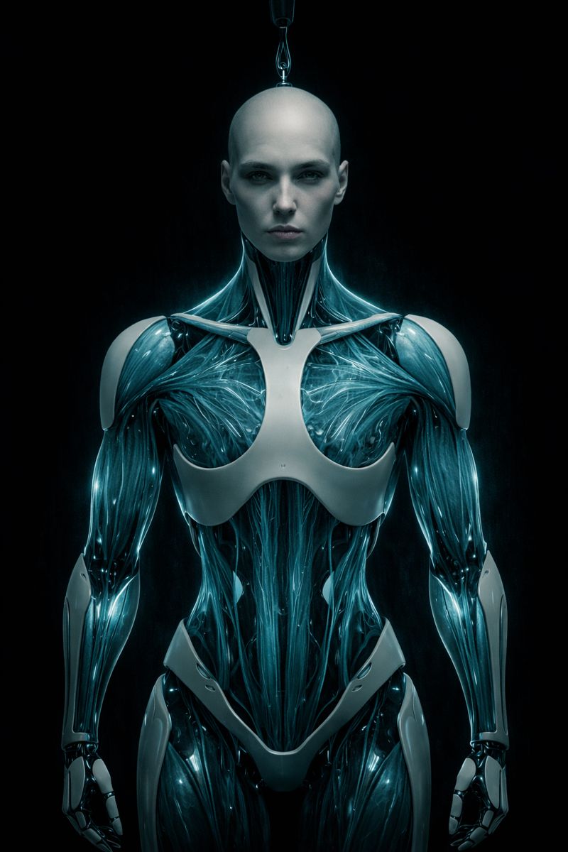 Soren en construcción — investigación en corporalidad sintética